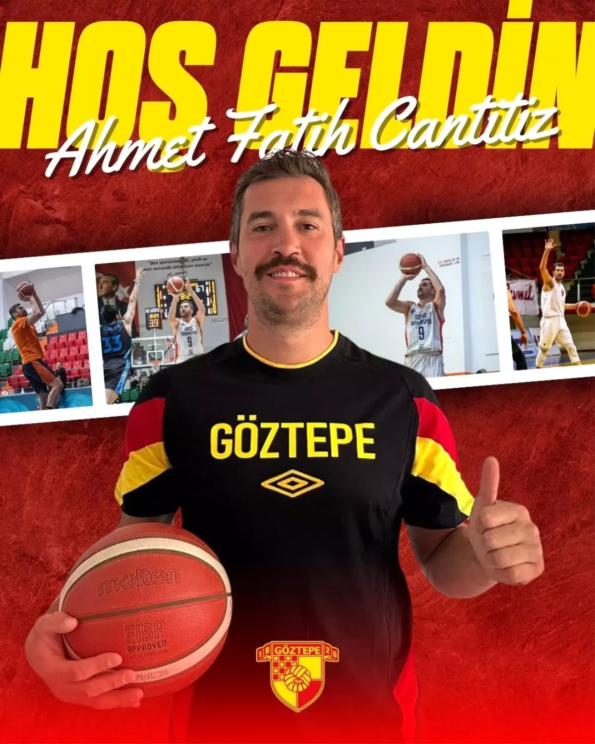 Göztepe Basketbol, Ahmet Fatih Cantitiz'i Transfer Etti