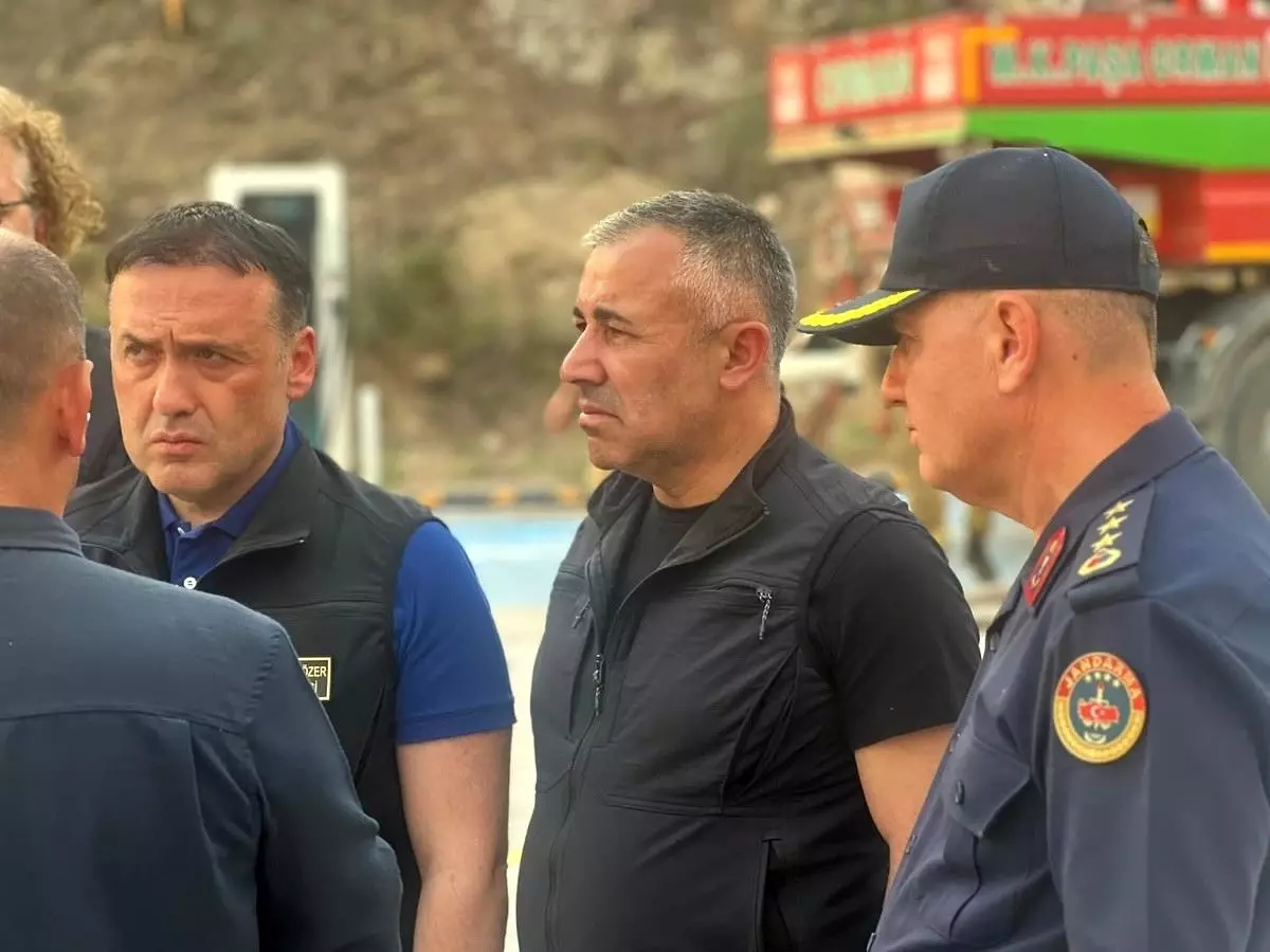 Bilecik'te Orman Yangını Mücadelesi Devam Ediyor