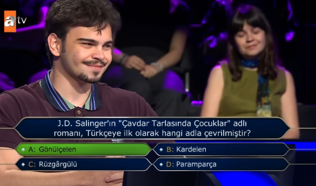 J.D. Salinger'ın 'Çavdar Tarlasında Çocuklar' adlı romanı, Türkçeye ilk olarak hangi adla çevrilmiştir?