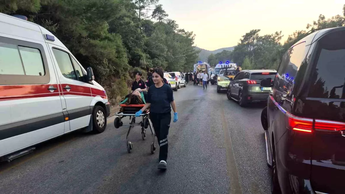 Bodrum'da Trafik Kazası: 4 Yaralı
