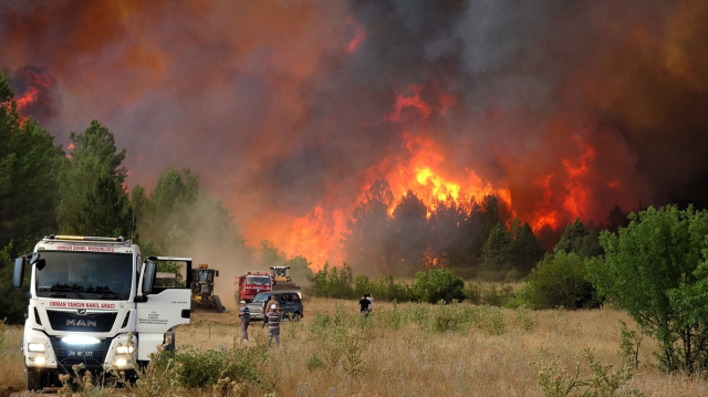 Forest fire in Karabük: 40 houses burned, 10 villages evacuated