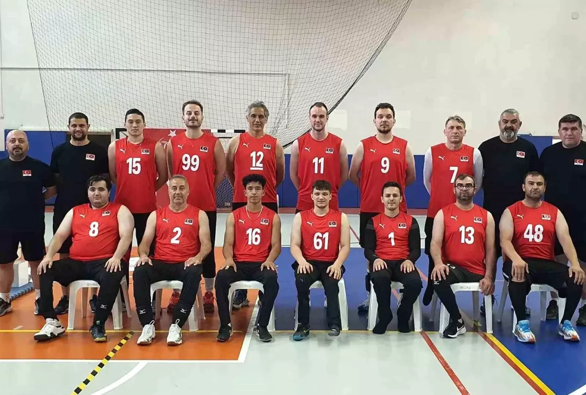 Oturarak Voleybol Erkek Milli Takımı, Avrupa Şampiyonası Öncesi Son Kampını Tamamladı