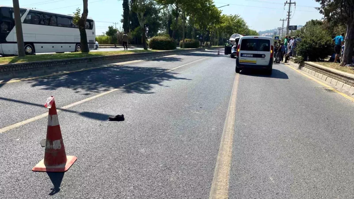 16 Yaşındaki Çocuğa Ticari Araç Çarptı