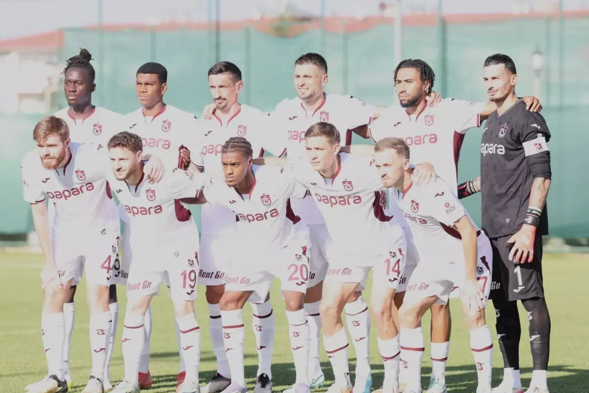 Trabzonspor'un Son Hazırlık Maçı Ümraniyespor ile