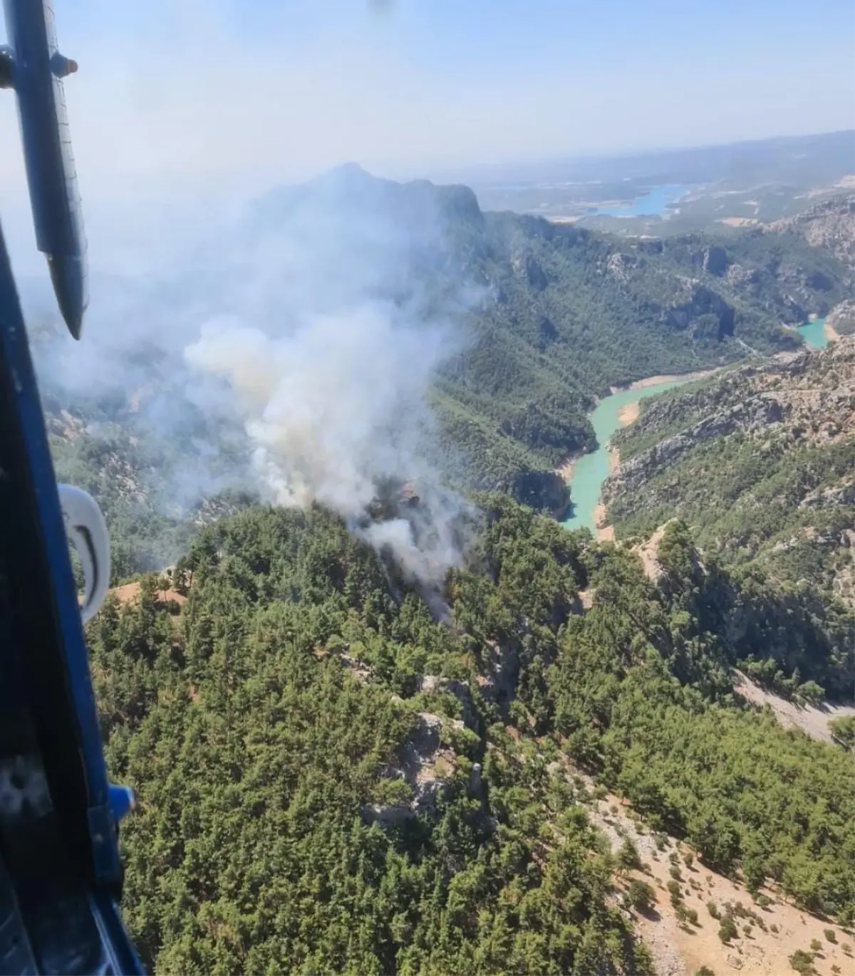 Adana'da Orman Yangını İhbarı