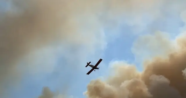 3 separate forest fires in Antalya! The flames approached residential areas
