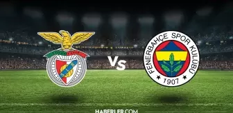 Benfica Fenerbahçe hangi kanalda? Benfica Fenerbahçe maçını hangi kanal veriyor, nerede izlenir?