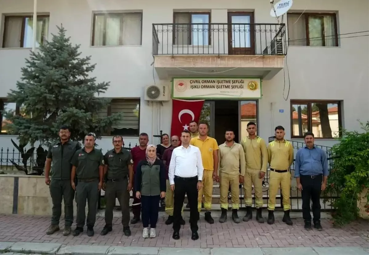 Çivril Kaymakamı Fatih Cıdıroğlu'ndan orman şefliklerine anlamlı ziyaret