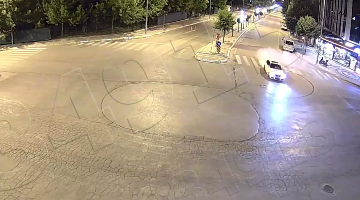 Isparta'da Drift Yapan Sürücü Yakalandı