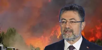 Bakan Yumaklı: Şehitler verdiğimiz Eskişehir yangınını an itibari ile kontrol altına aldık