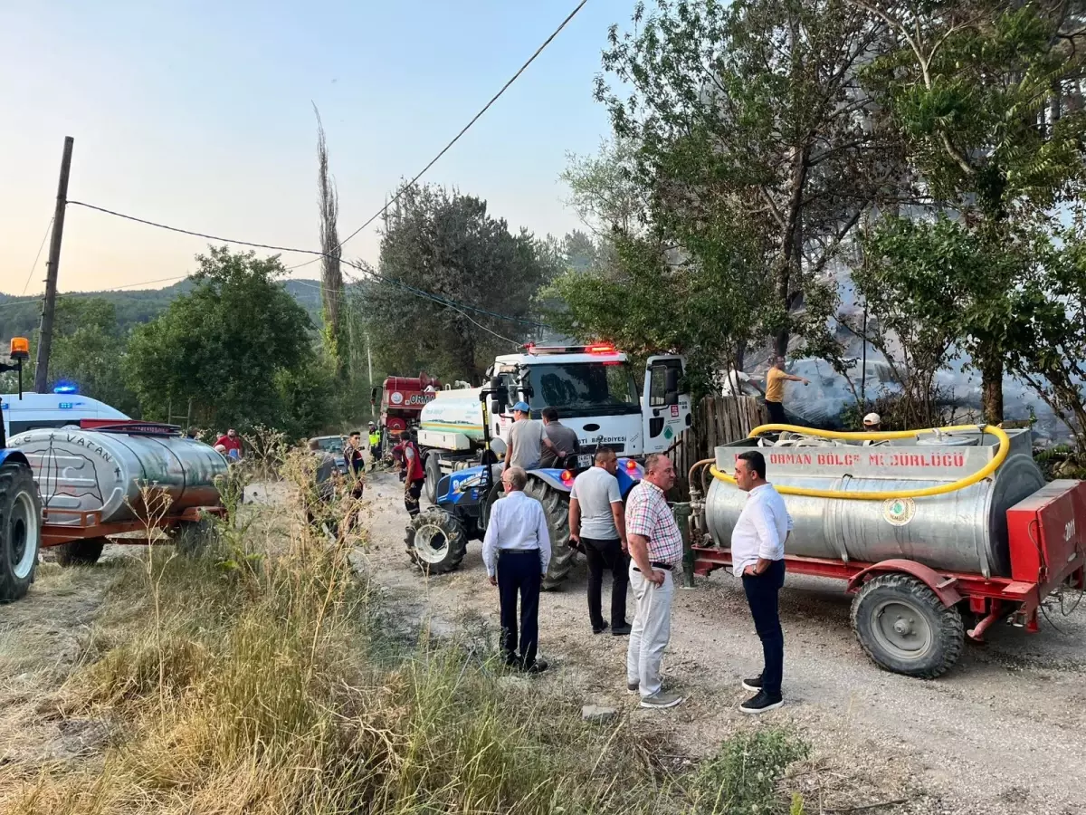 Mudurnu'da Tavuk Kümesinde Başlayan Yangın Kontrol Altına Alındı