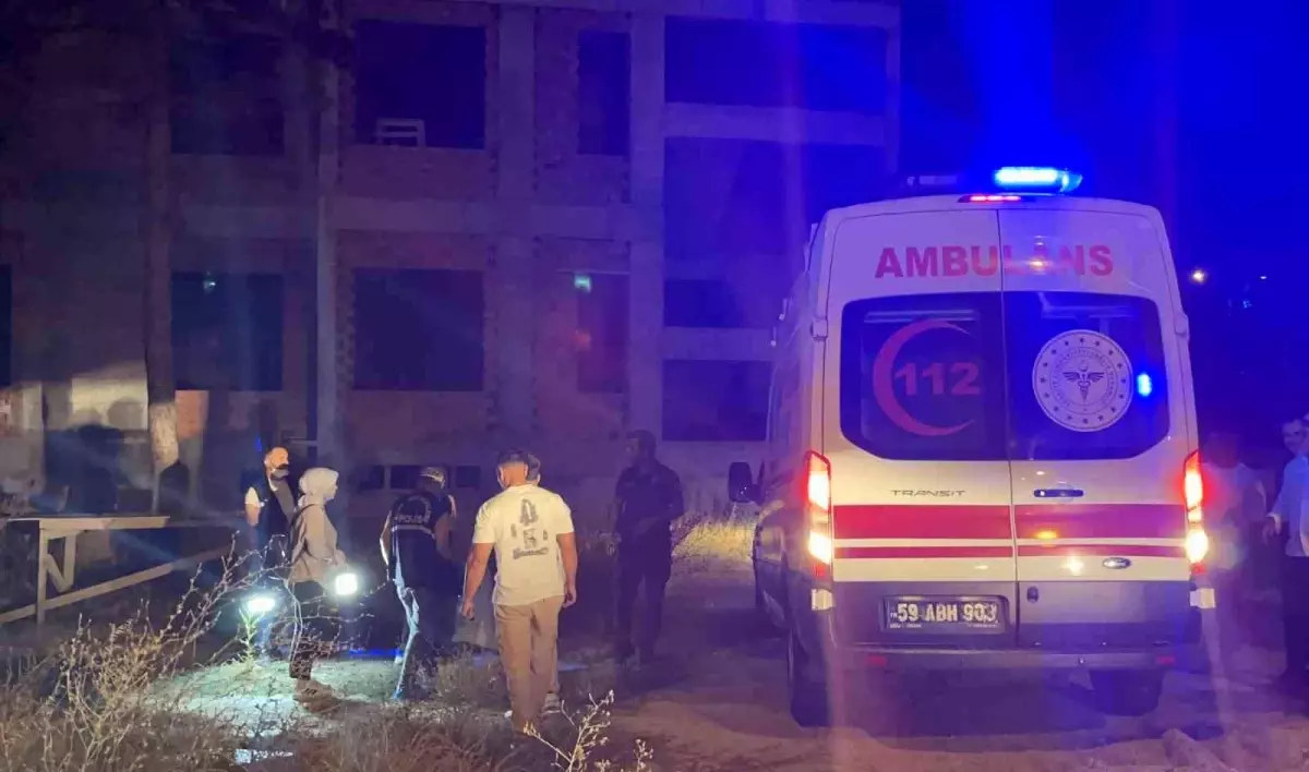 Tekirdağ Çorlu'da İnşaatta Erkek Cesedi Bulundu