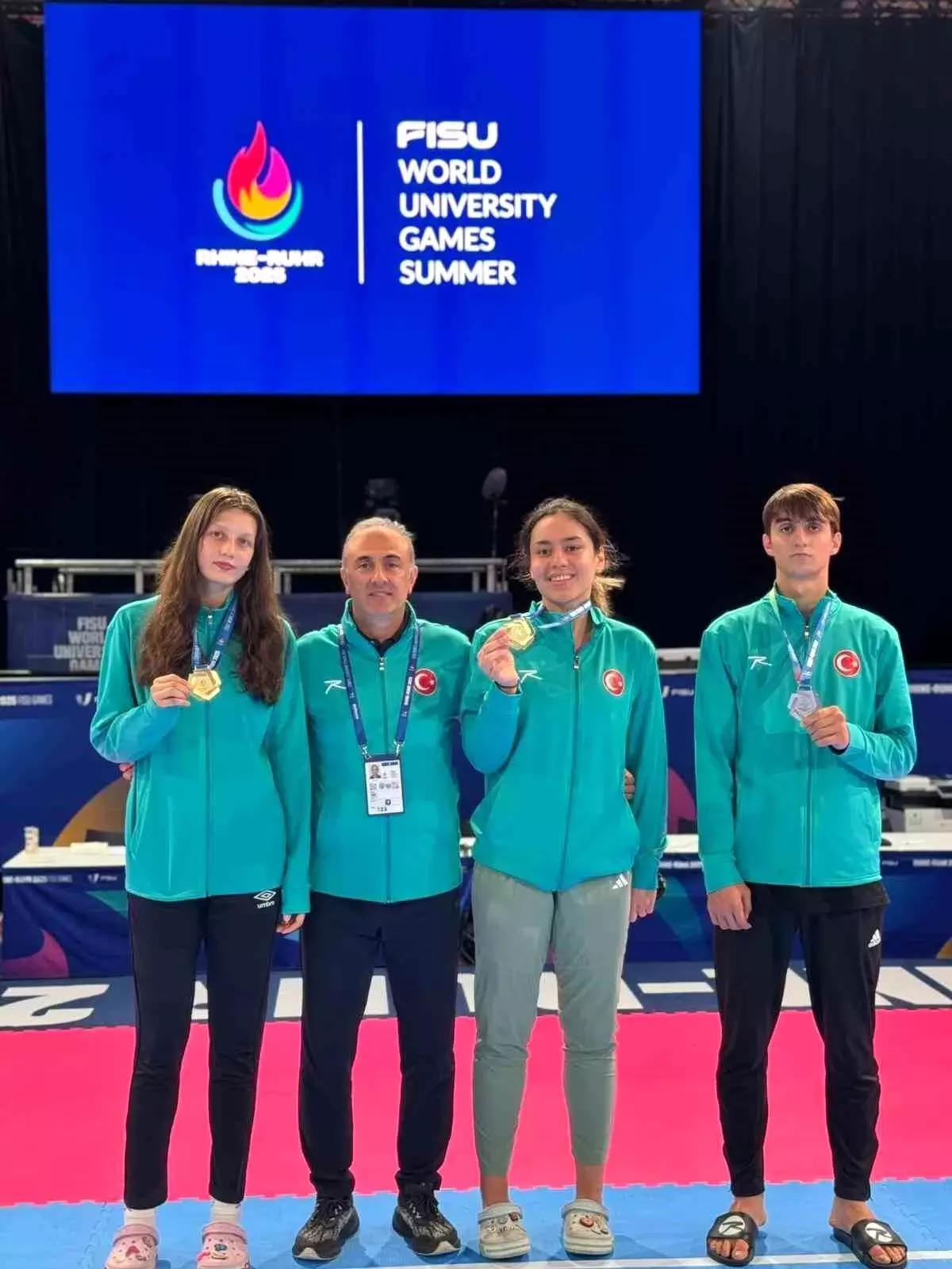 Türkiye Tekvando Milli Takımı, Universiade'da Başarıya İmza Attı