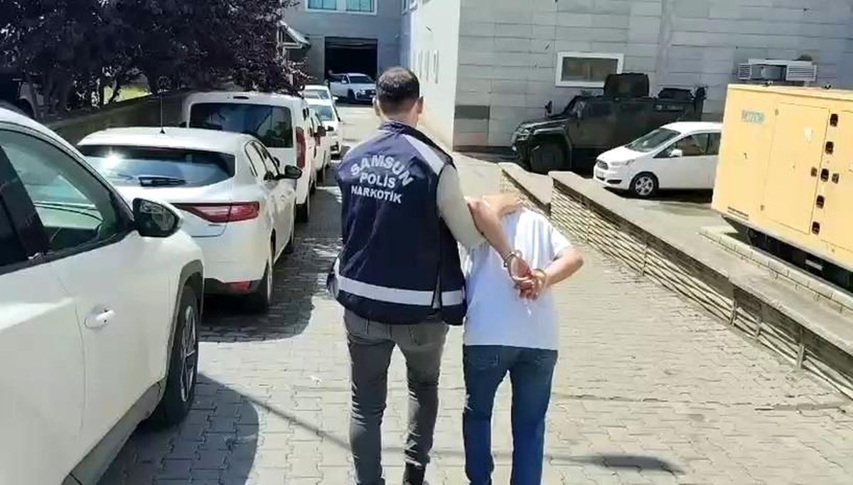 Samsun'da Uyuşturucu Suçundan Hapis Cezası Alan Şahıs Yakalandı