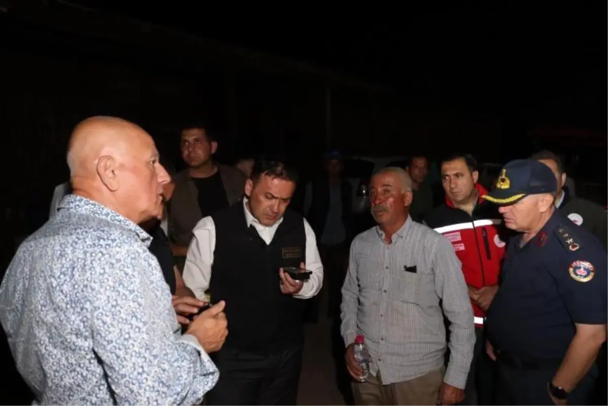 Bilecik Valisi Yangın Bölgesinde İncelemelerde Bulundu