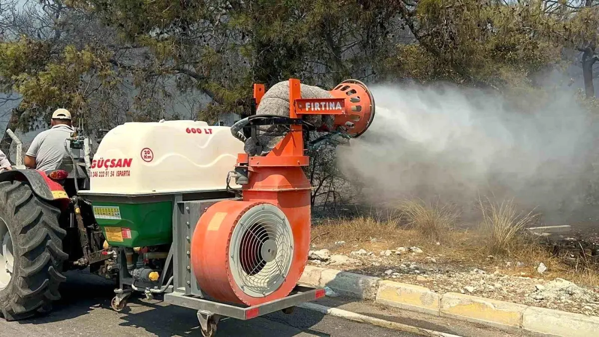 Antalya'da Orman Yangını Paniğe Neden Oldu
