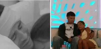 Yarışmacı kendisinden ayrılma kararı alan kız arkadaşına sarılıp gözyaşlarına boğuldu
