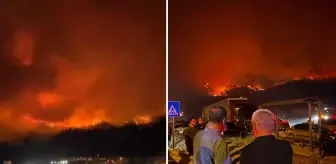 Alevlerin önüne geçilemiyor! Karabük-Ankara kara yolu, trafiğe kapatıldı