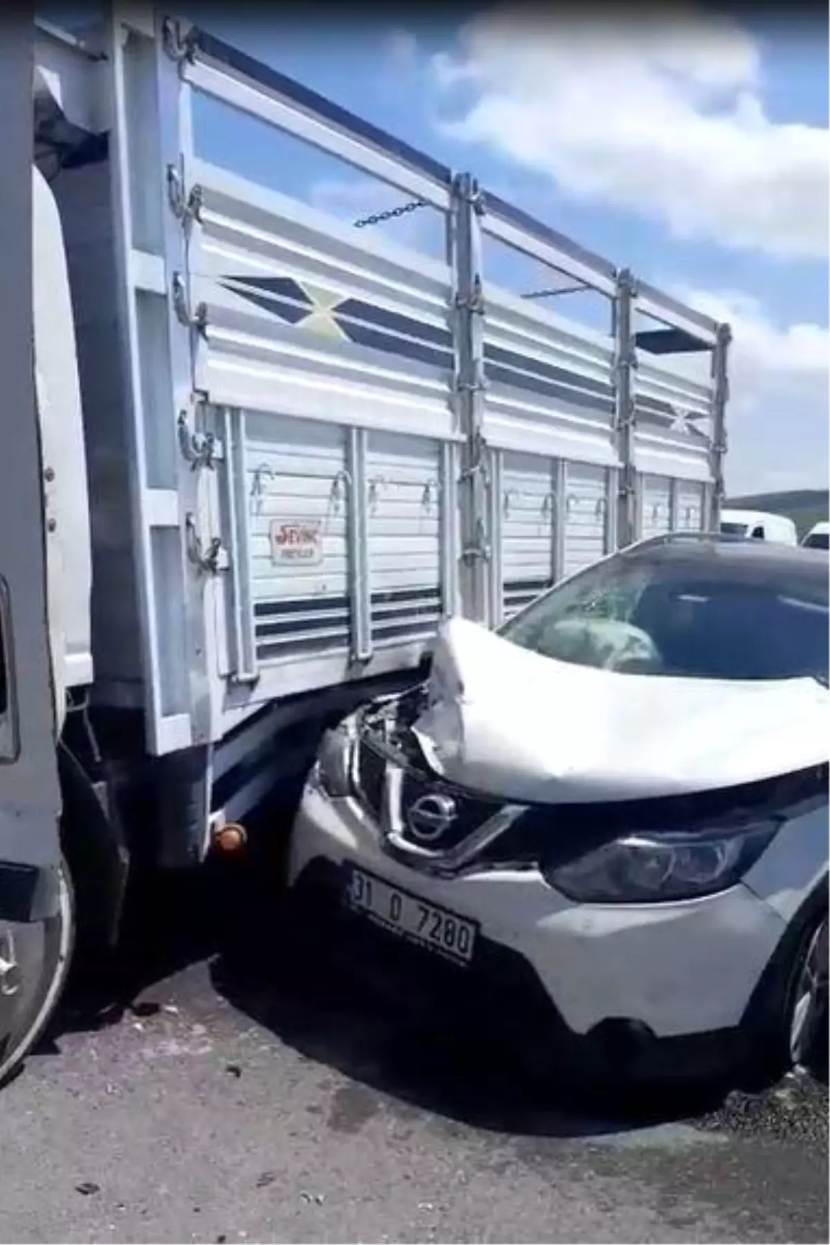 Ardahan'da Trafik Kazası: 1 Yaralı