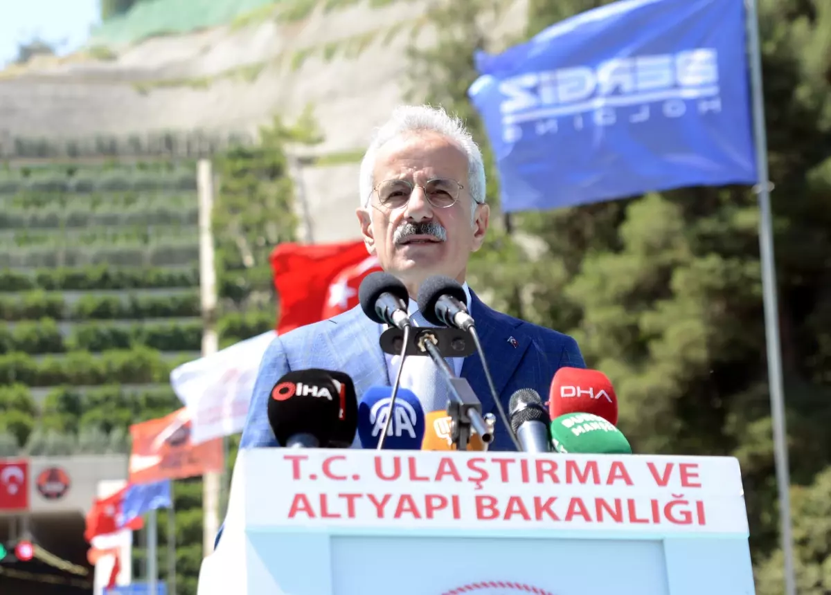 Bakan Uraloğlu, Bursa Doğancı Tüneli'nin Açılışını Yaptı