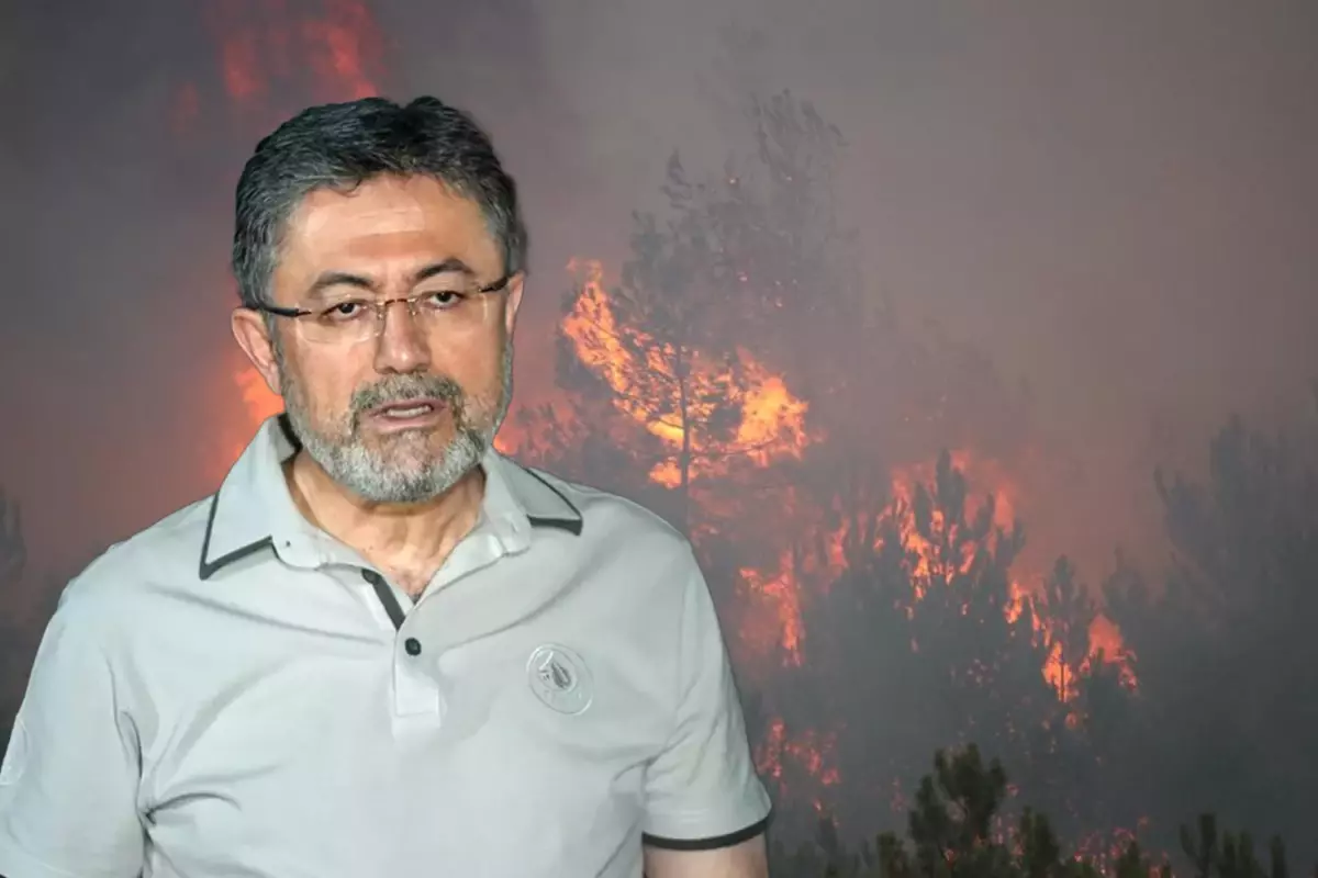 Bakan Yumaklı: Çok riskli olarak ifade ettiğimiz böyle bir günde 76 yangınla mücadele ettik