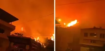 Bursa alevlere teslim! Gelen görüntüler çok vahim