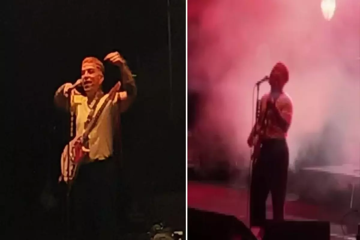 Bursa'daki Athena konserine yangın engeli! Yarıda kesildi
