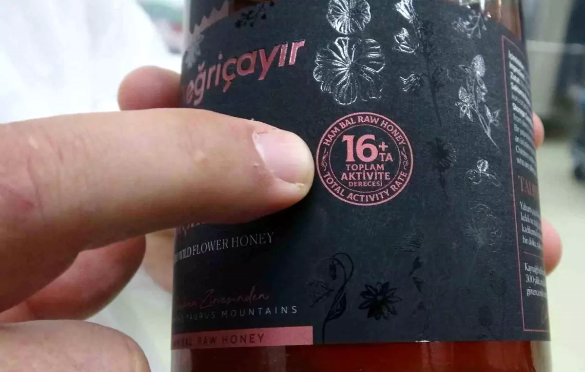 Mersin'in Eğriçayır Yaylası'ndan Dünya Standartlarında Bal
