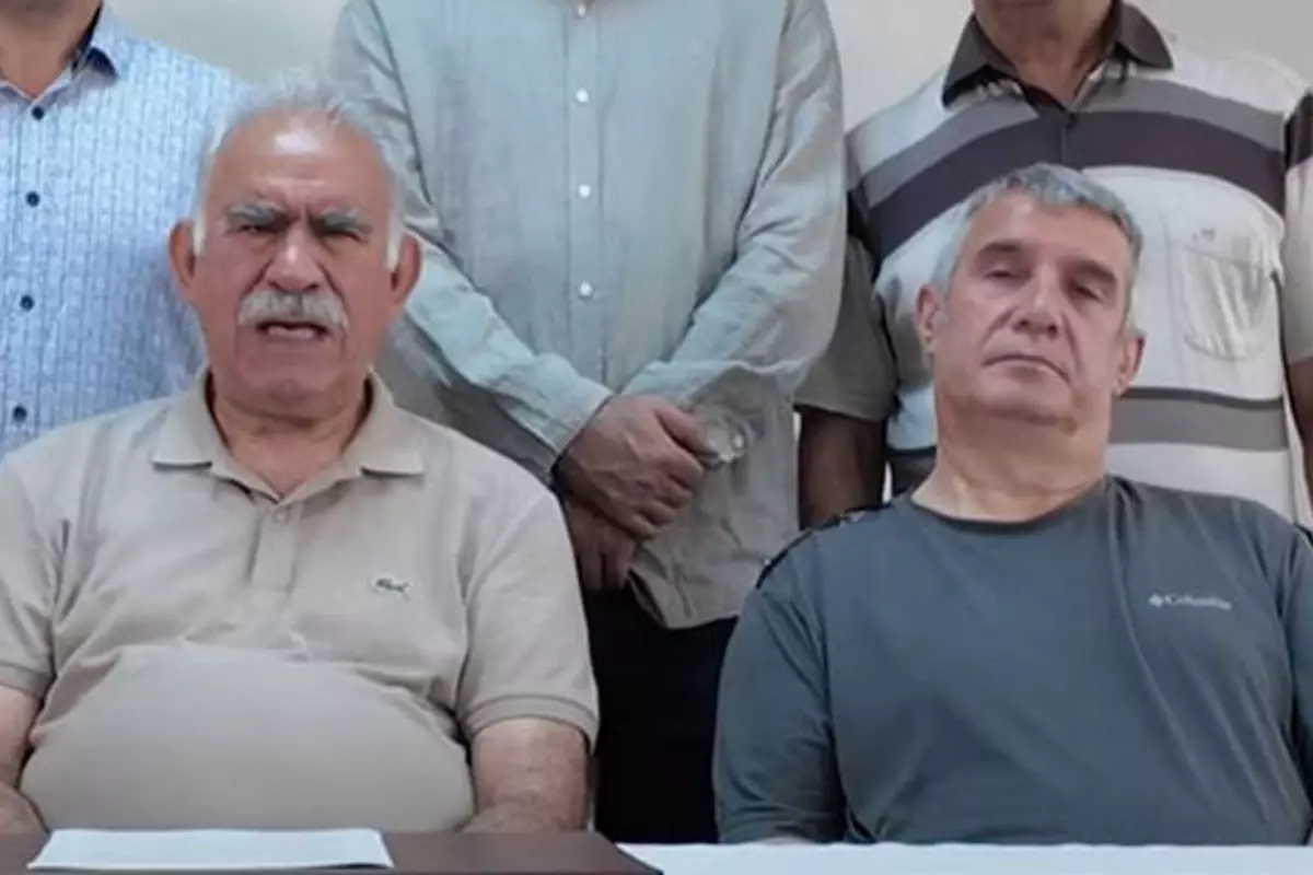 İmralı Cezaevi'nde tutuklu olan PKK'lı Veysi Aktaş tahliye edildi