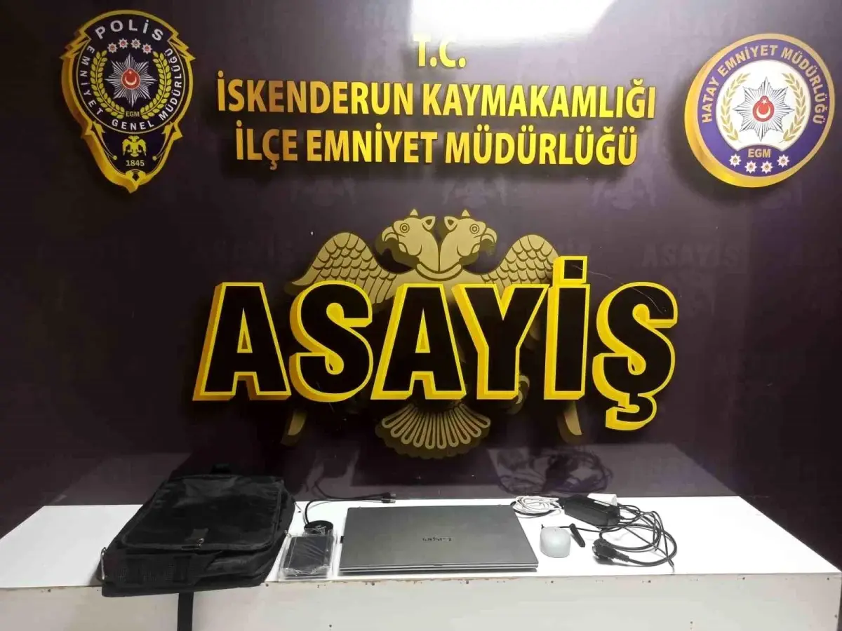 Hatay'da İşyerinden Hırsızlık Yapan 3 Şüpheli Tutuklandı