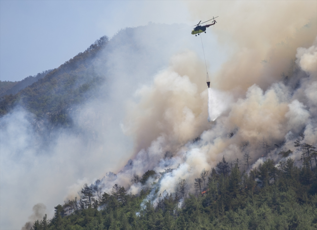 The forest fire in Karabük intensified on the 4th day! Villages are being evacuated one by one