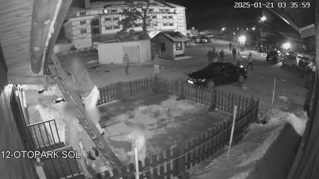 New footage related to the disaster in Kartalkaya! They tried to save themselves by hanging sheets