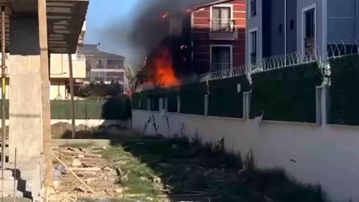 Marmaraereğlisi'nde Evde Yangın: Büyük Maddi Hasar