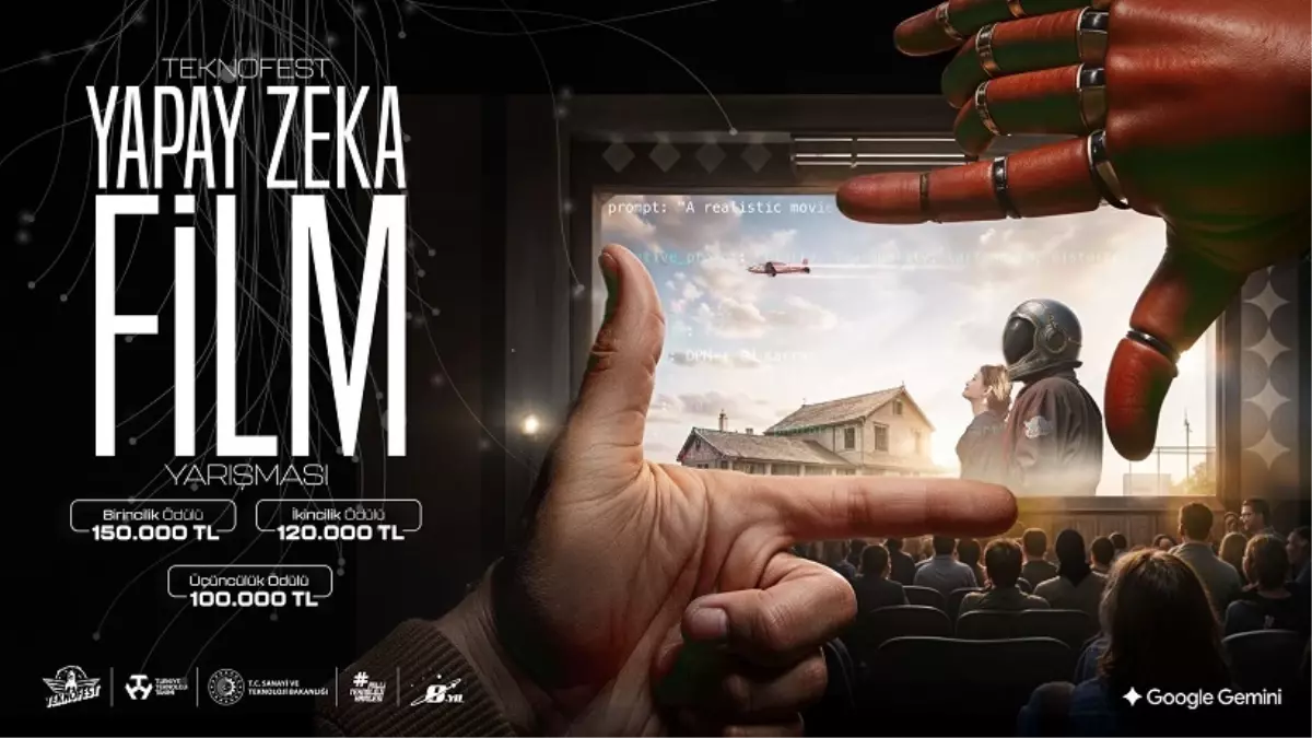TEKNOFEST 2025'te Üretken Yapay Zeka ile Kısa Film Yarışması