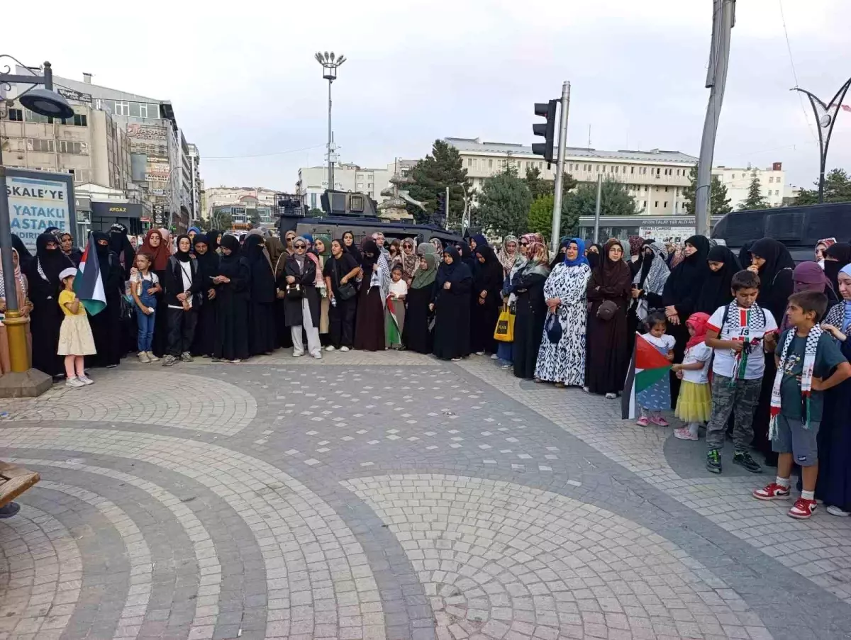 Van'da Gazze İçin Basın Açıklaması Düzenlendi