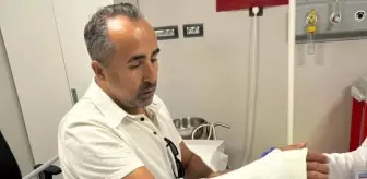 Yıldız futbolcunun çektiği şut kolunu kırdı