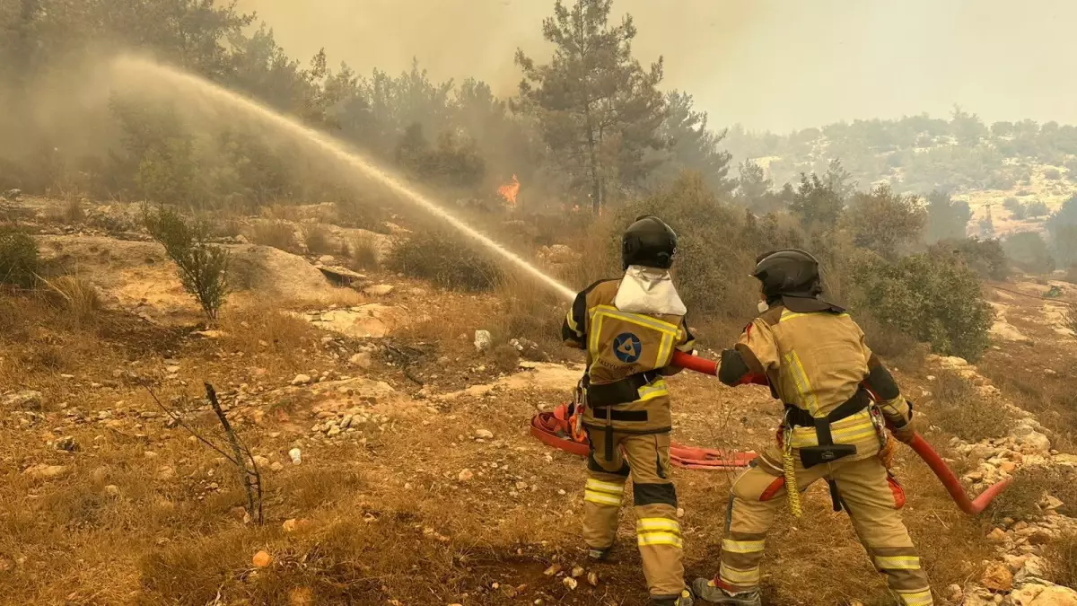 Akkuyu NGS İtfaiye Birimi Yangın Söndürme Çalışmalarına Katıldı