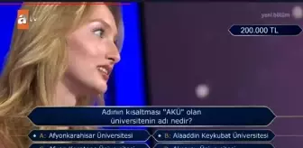 AKÜ hangi üniversitenin kısaltmasıdır?
