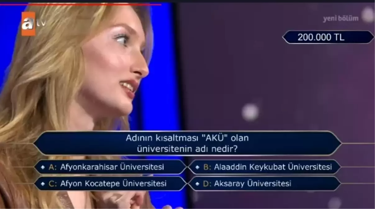 AKÜ hangi üniversitenin kısaltmasıdır?