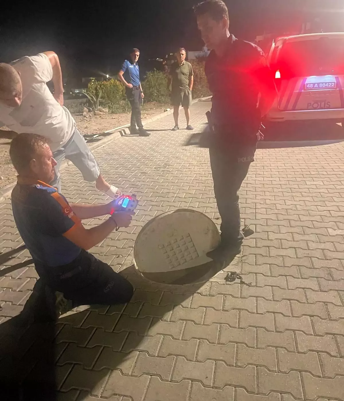 Bodrum'da Kanalizasyon Temizliği Sırasındaki Gaz Zehirlenmesi