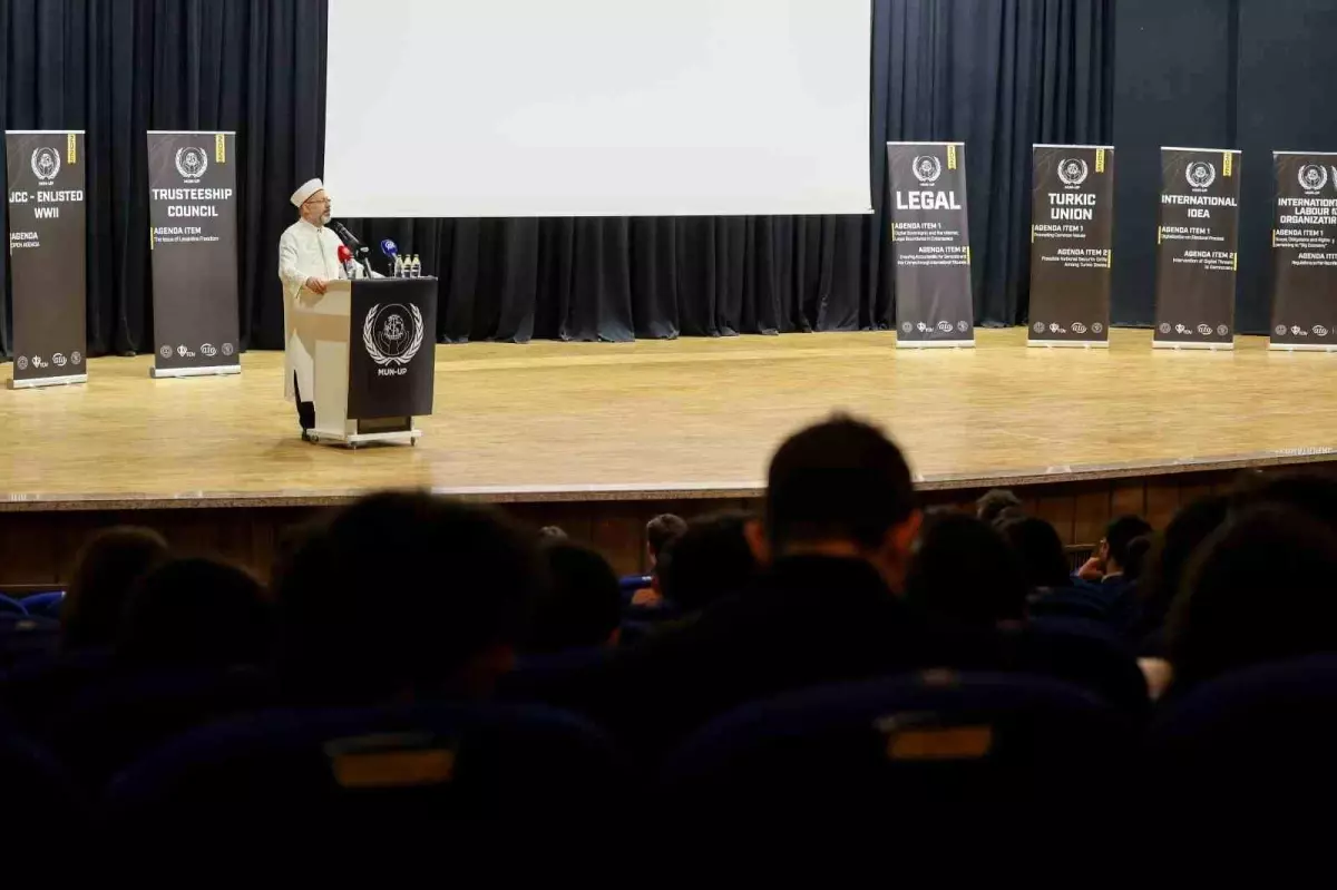 Diyanet İşleri Başkanı Erbaş: İslam Medeniyeti Dünyayı Kurtarır