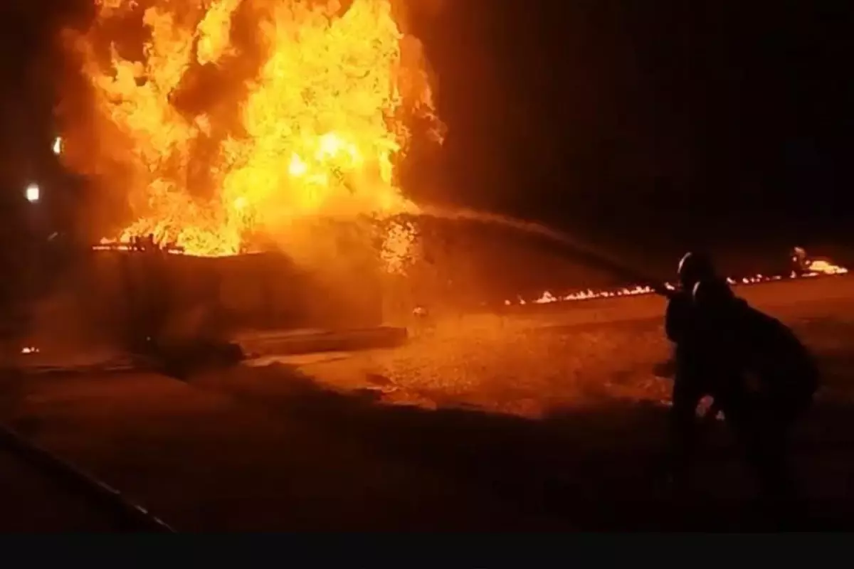 Diyarbakır'da sondaj sırasında yangın! Ölü ve yaralılar var