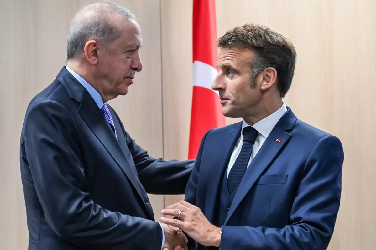 Erdoğan ve Macron Gazze'deki durumu görüştü! Fransa Cumhurbaşkanı'ndan Türkçe paylaşım