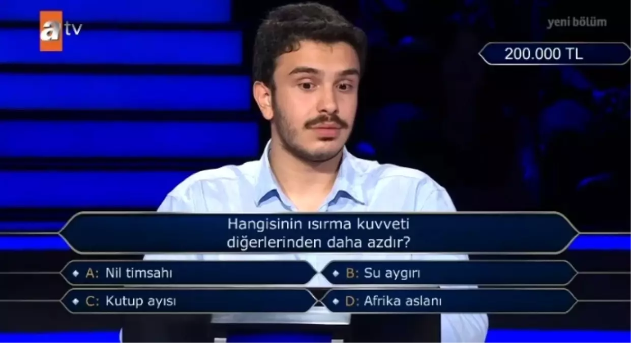 Hangisinin ısırma kuvveti diğerlerinden daha azdır?