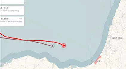 The Israeli Army Brought the Handala Ship It Detained to Ashdod Port