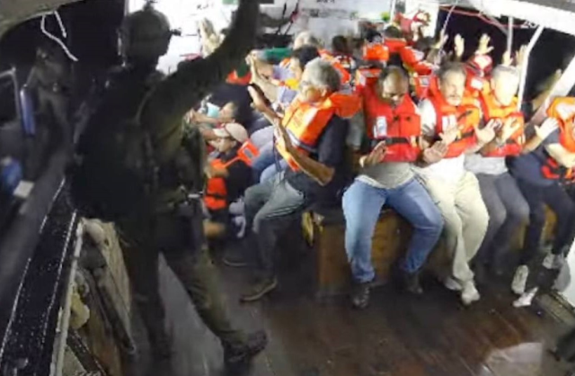 The Israeli Army Brought the Handala Ship It Detained to Ashdod Port