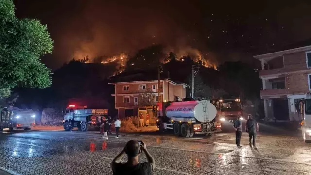 Karabük has been burning for 83 hours! The magnitude of the fire is captured by the drone camera