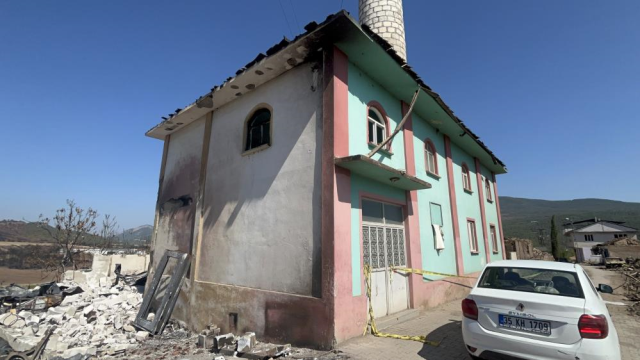 The entire village was reduced to ashes, only this place remained intact