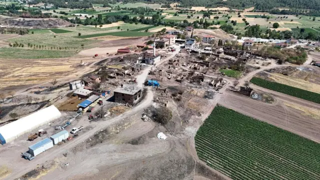 The entire village was reduced to ashes, only this place remained intact