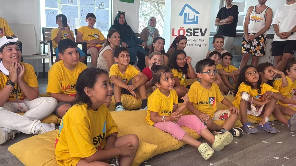 Lösemili Çocuklar Tatil Keyfi Yaşıyor
